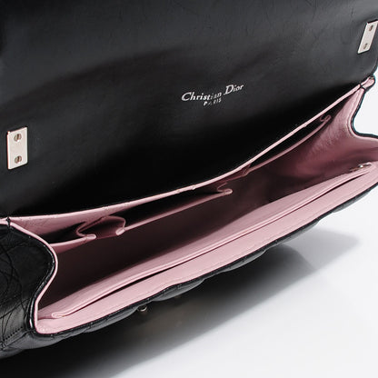 Christian Dior Lambskin Cannage Medium Miss Dior Flap Black 8 of 10