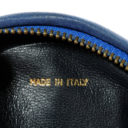 Chanel Lambskin Quilted Shoulder Bag Blue 7 of 9