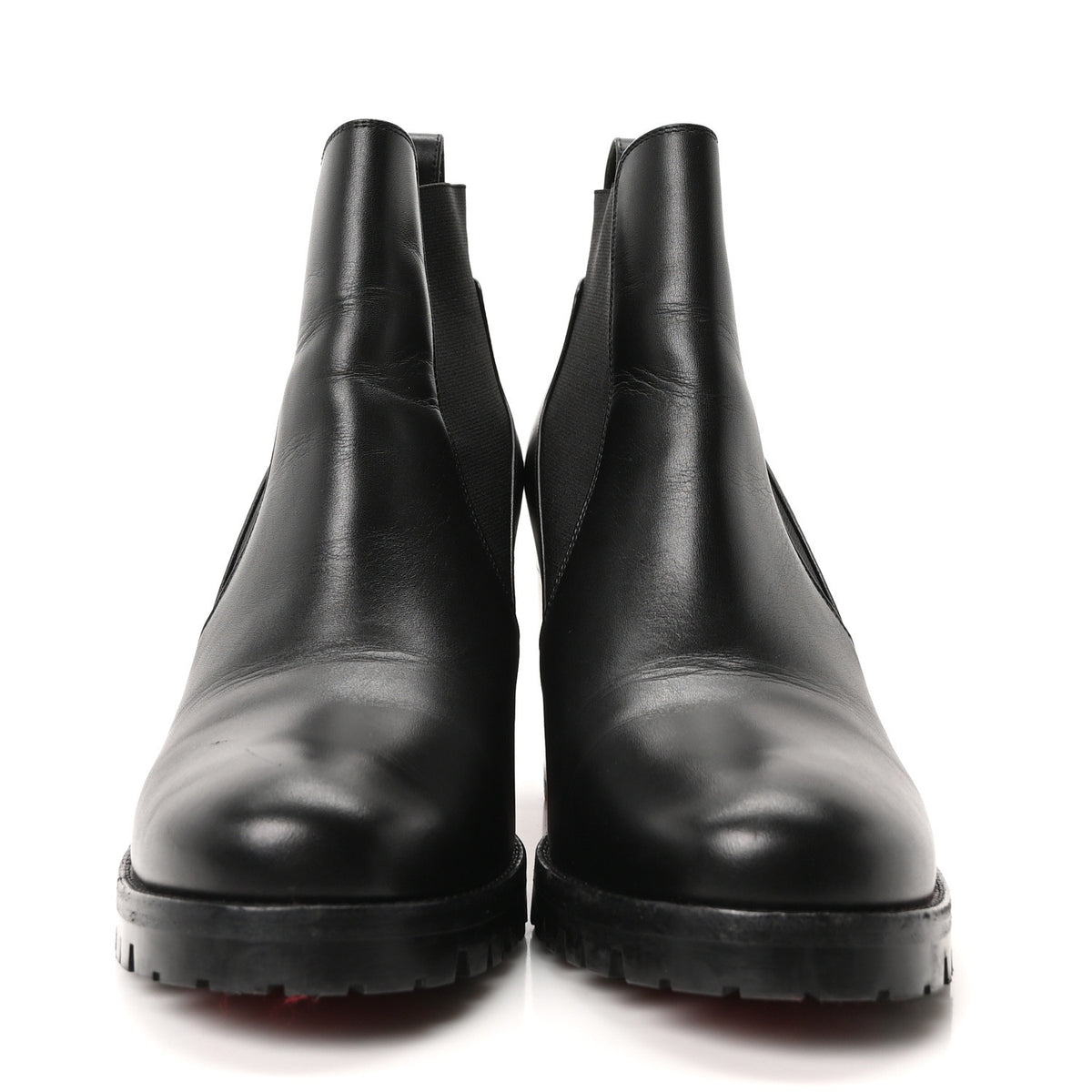 Calfskin Marchacroche 70 Chelsea Boots 39.5 Black