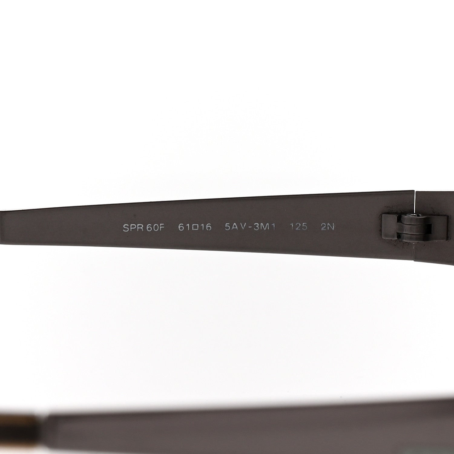 Prada Metal Sunglasses SPR 60F Grey 6 of 7