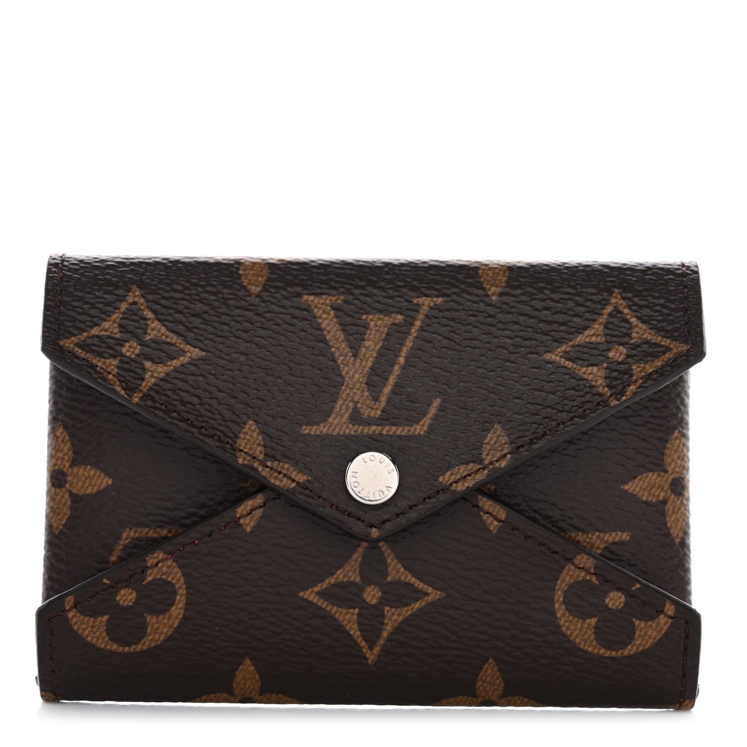 Louis Vuitton Monogram LV Colormania Kirigami Card Holder Sari Red 1 of 9