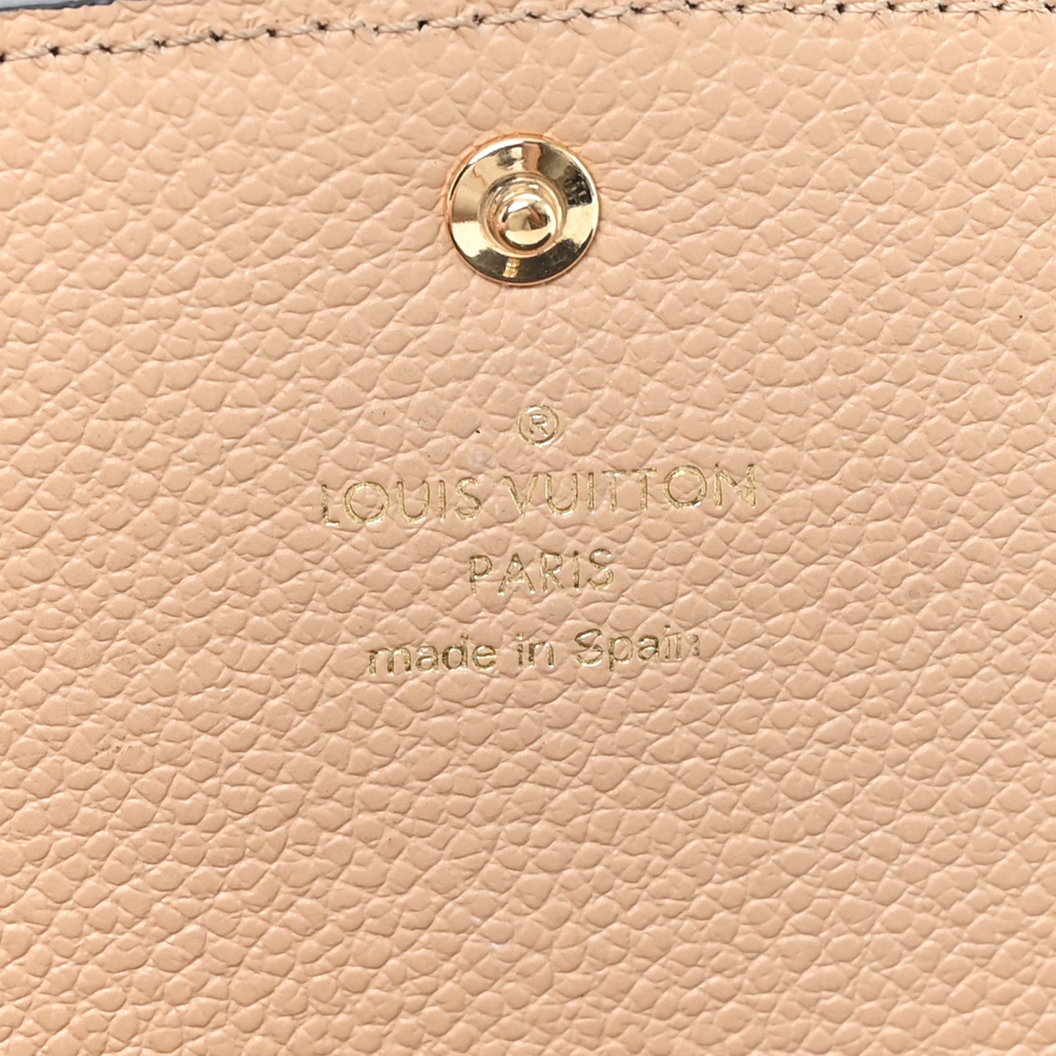 Louis Vuitton Empreinte Emilie Wallet Black Dune 6 of 6