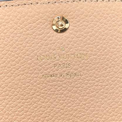 Louis Vuitton Empreinte Emilie Wallet Black Dune 6 of 6