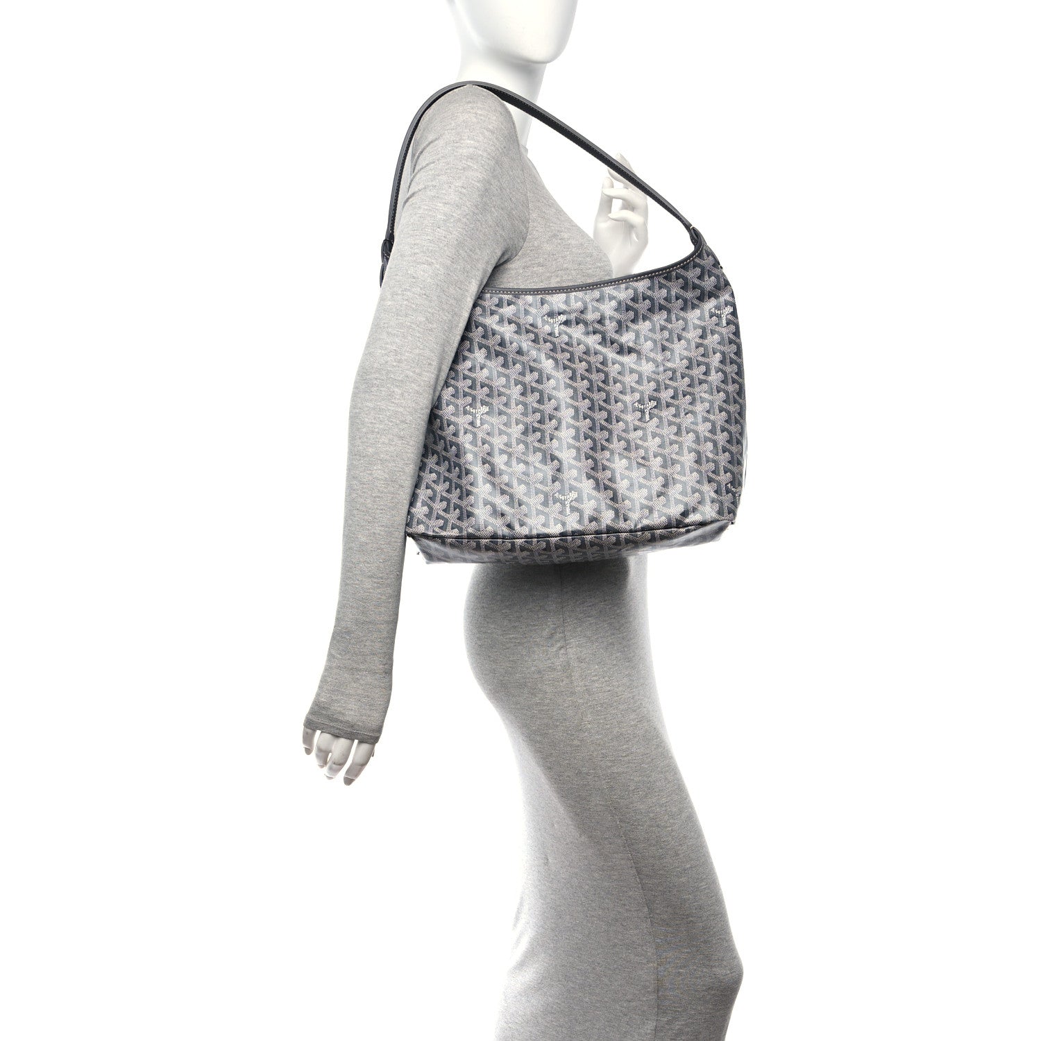 Goyard Goyardine Boheme Hobo Grey 2 of 10