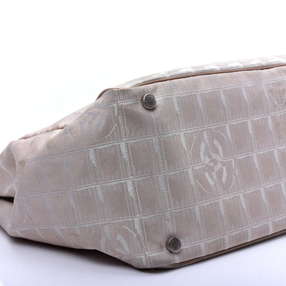 Chanel Nylon Medium Travel Tote Beige 6 of 13