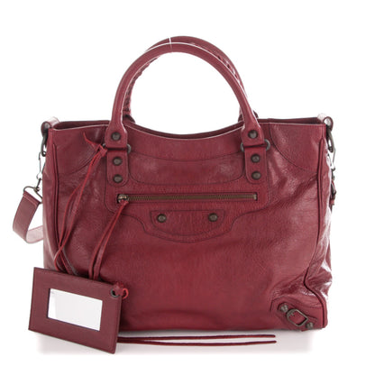 Balenciaga Agneau Classic Hardware Velo Rouge Cerise 1 of 8