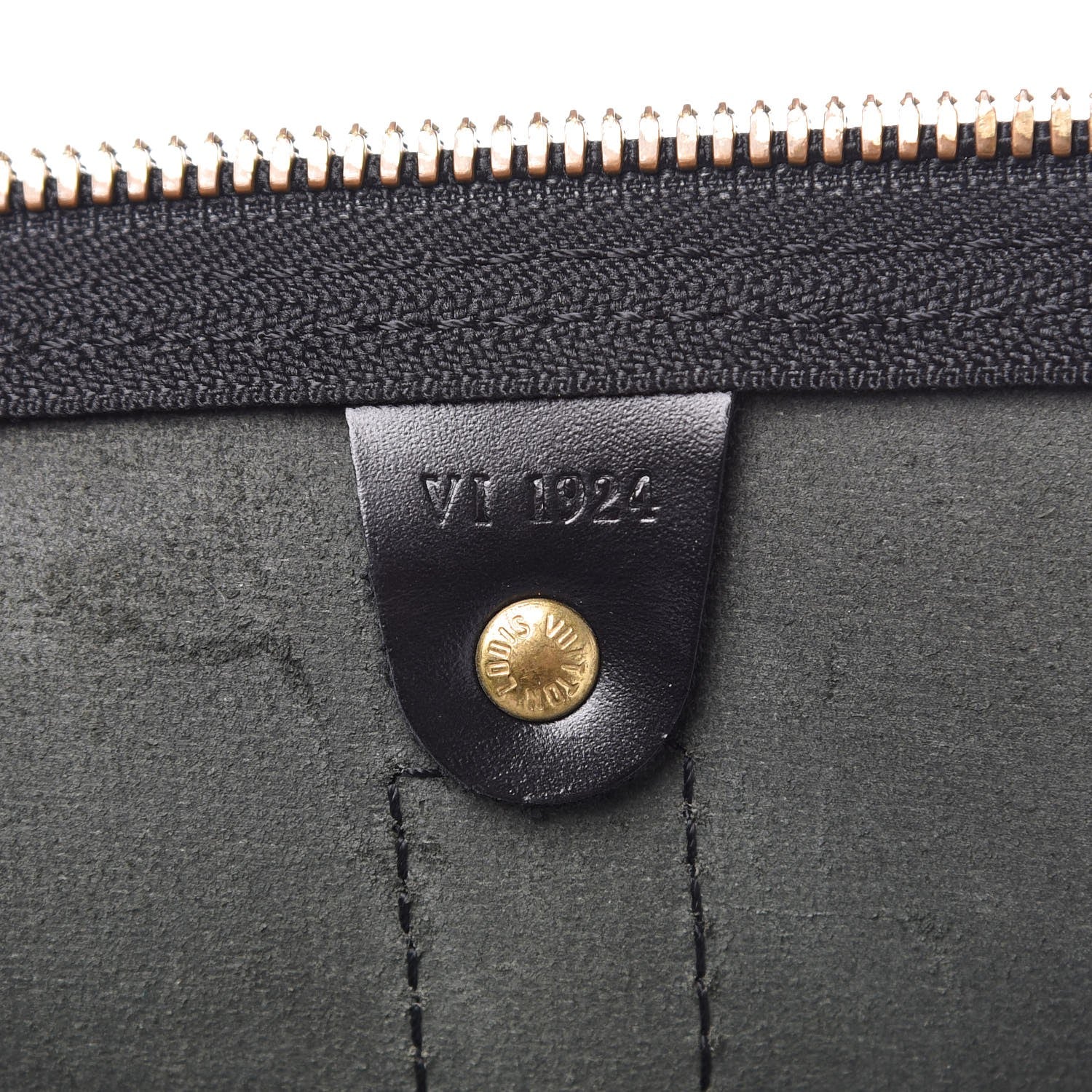 Louis Vuitton Epi Keepall 55 Black 6 of 14