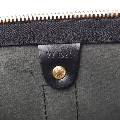 Louis Vuitton Epi Keepall 55 Black 6 of 14