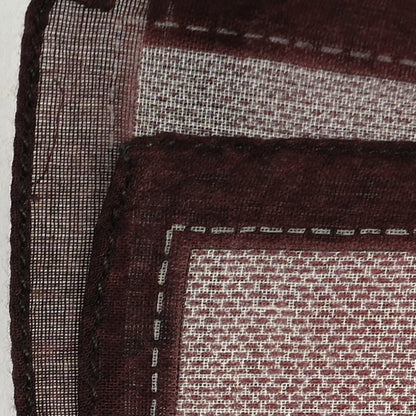 Louis Vuitton Cotton Monogram New Denim Square Scarf Cherry 4 of 4