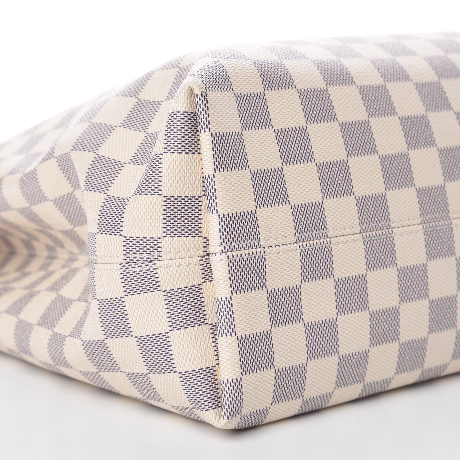 Louis Vuitton Damier Azur Graceful MM Rose Ballerine 5 of 9