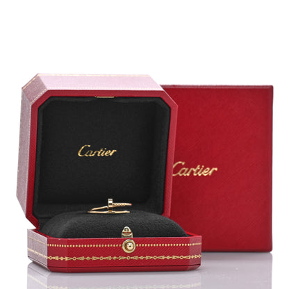 Cartier 18K Yellow Gold Small Juste Un Clou Ring 57 8 5 of 5