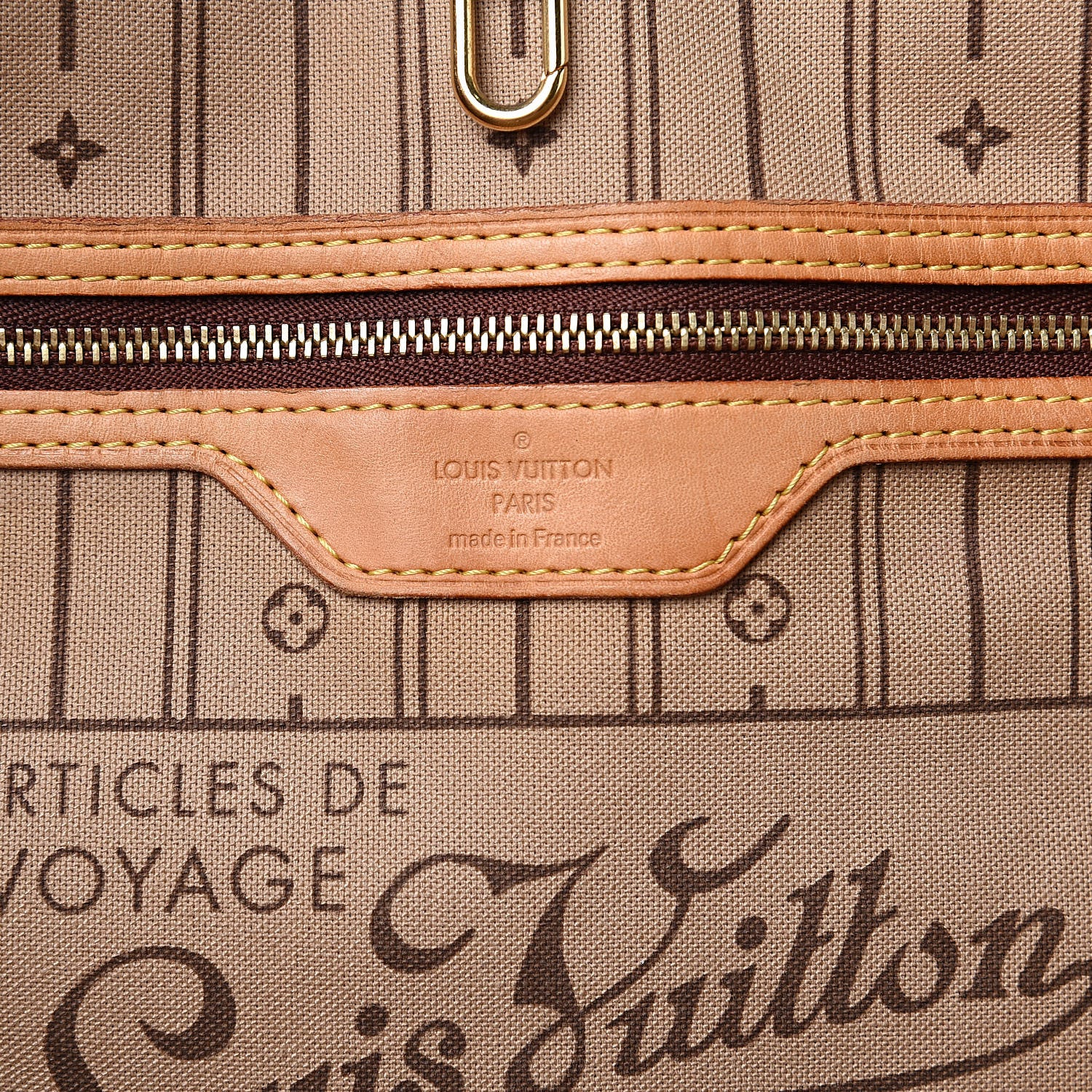 Louis Vuitton Monogram Neverfull GM 6 of 16