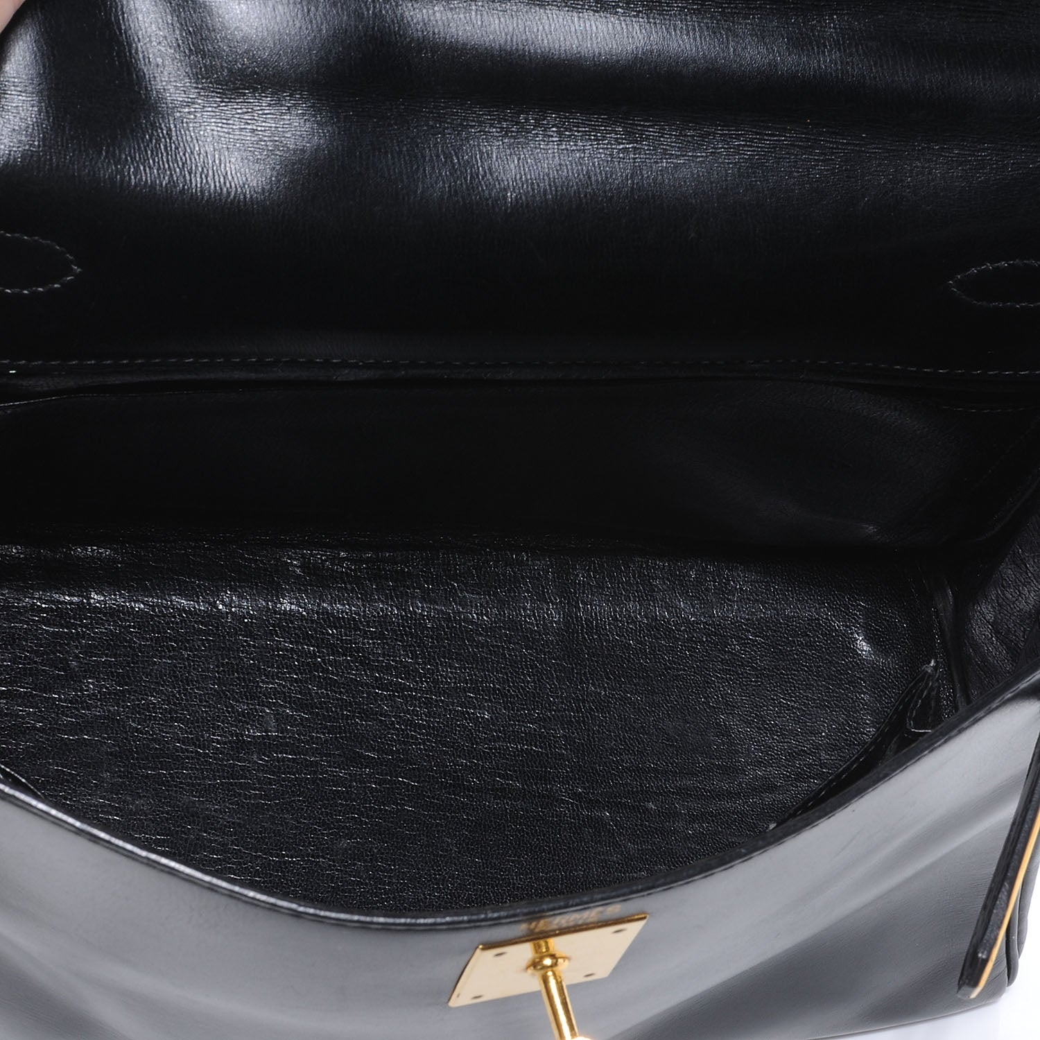 Hermes Box Kelly 28 Black 8 of 10