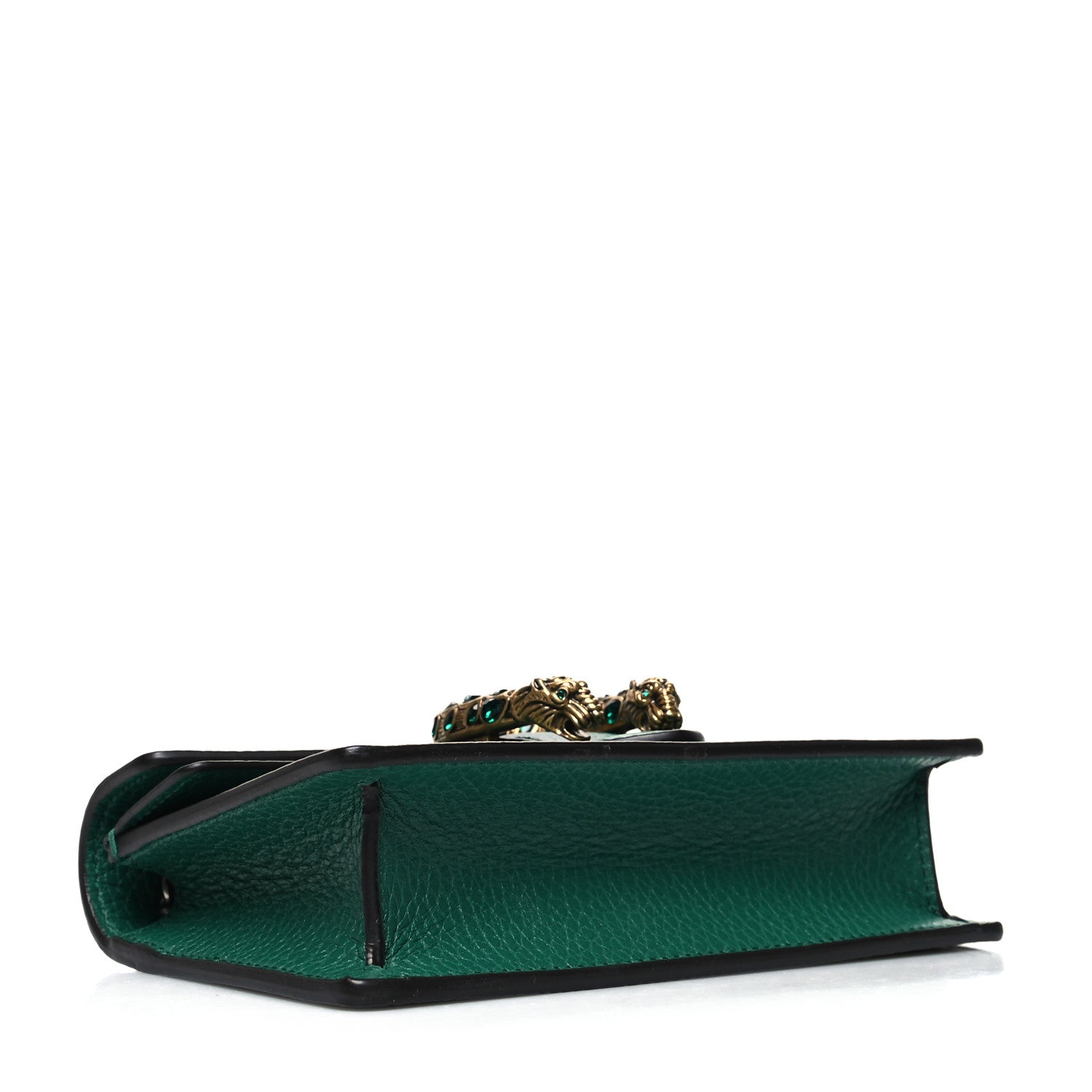 Gucci Calfskin Super Mini Dionysus Shoulder Bag Emerald 4 of 9