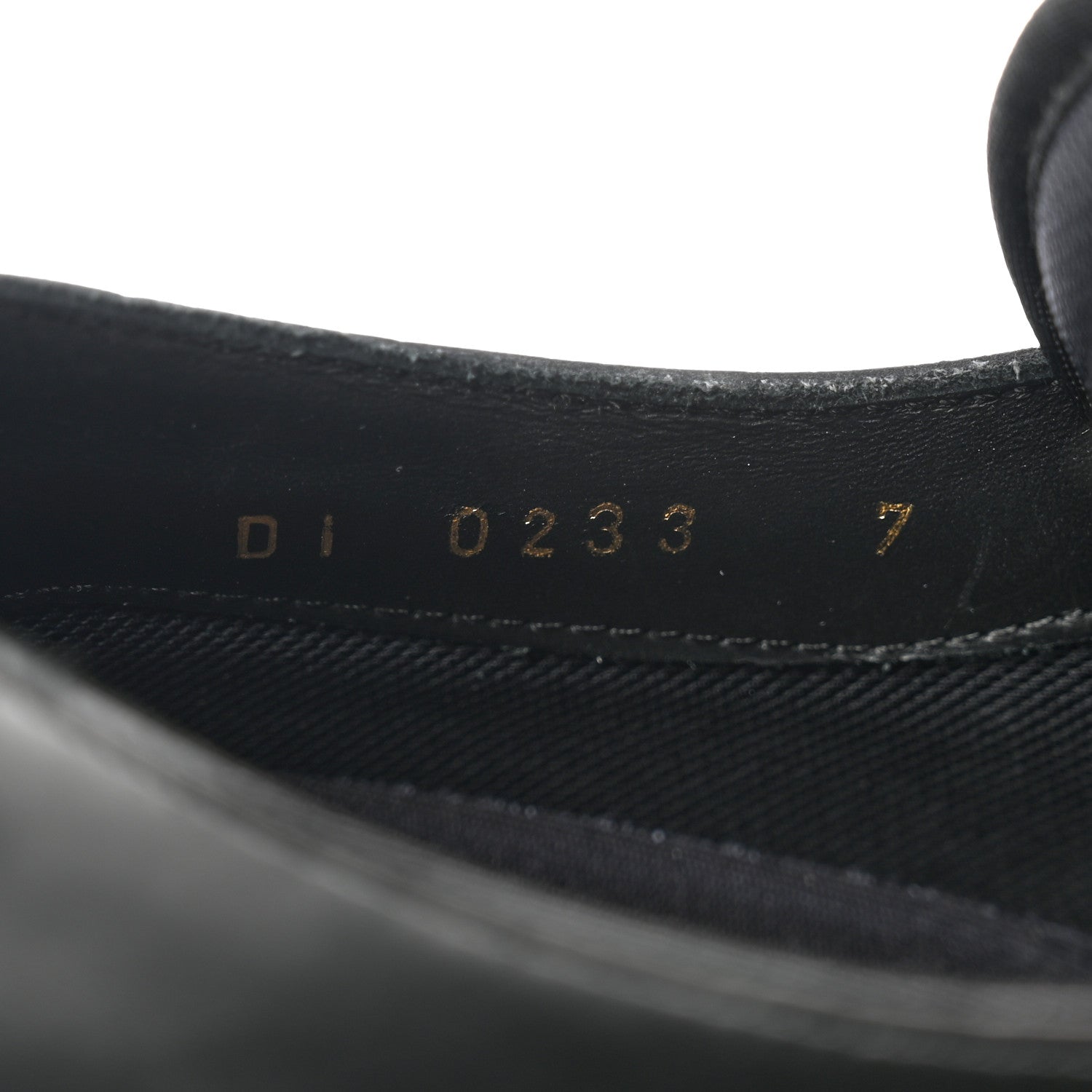 Louis Vuitton Calfskin Mens Formal Derby Shoes 7 Black 7 of 8