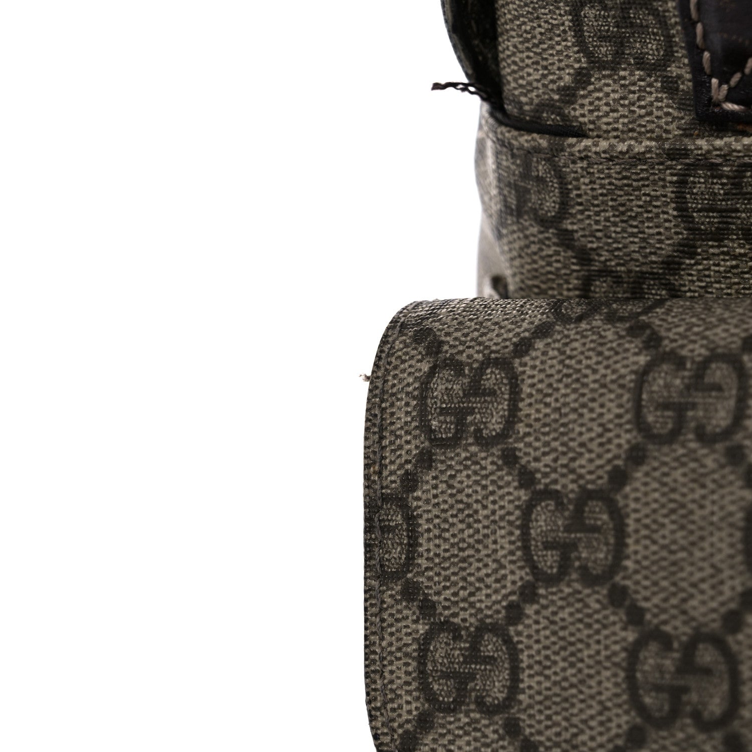 Gucci GG Plus Monogram Messenger Diaper Bag Dark Brown 24 of 32