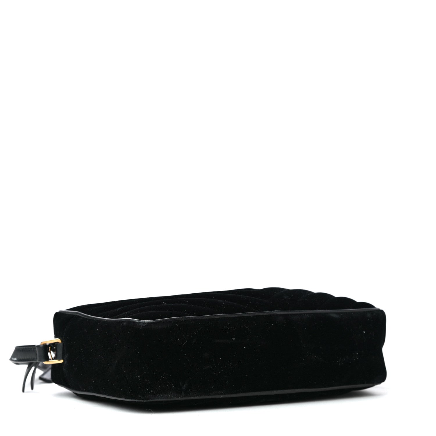 Saint Laurent Velvet Matelasse Monogram Lou Camera Bag Black 3 of 4