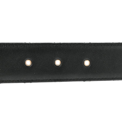 Chanel Lambskin Quilted CC Chain Belt 95 38 Black 4 of 6