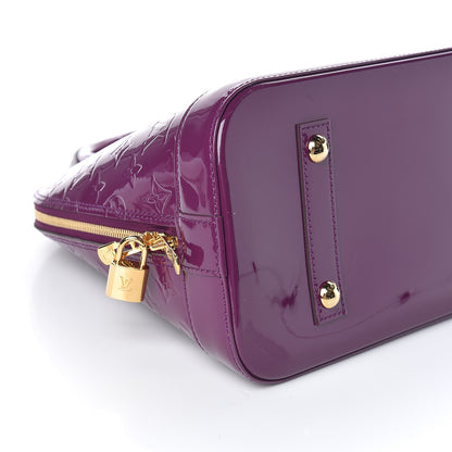Louis Vuitton Vernis Alma MM Amethyste 7 of 9