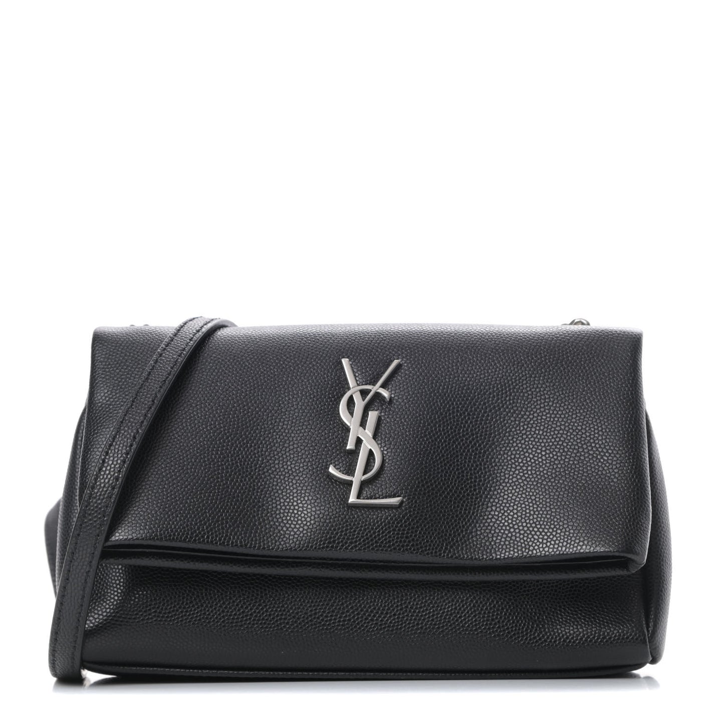 Grain De Poudre Monogram Toy West Hollywood Fold-Over Bag Black