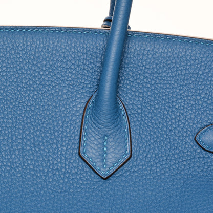 Hermes Togo Birkin 35 Mykonos 12 of 31