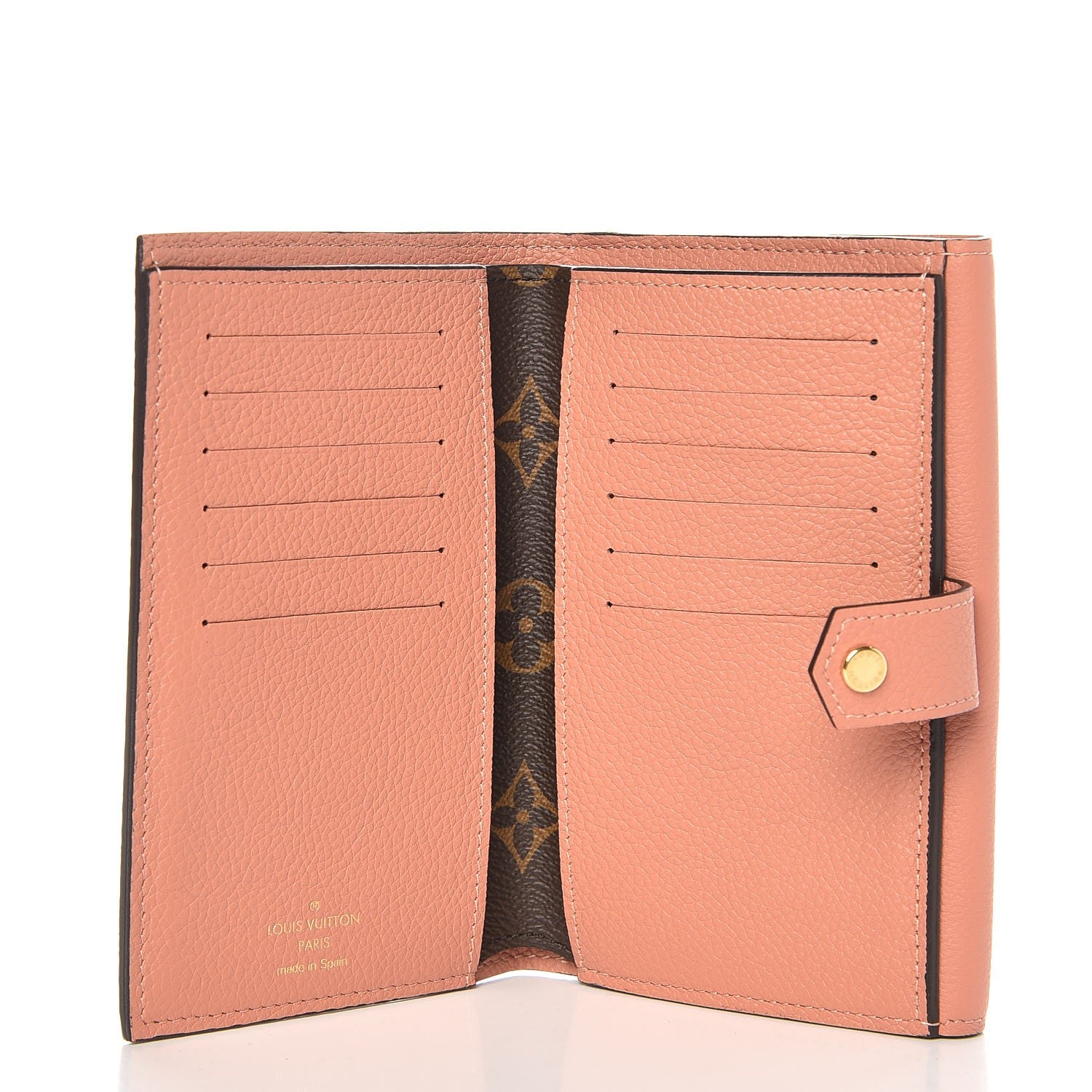 Louis Vuitton Monogram Pallas Compact Wallet Peach 15 of 24