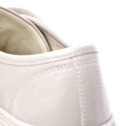 Gucci Calfskin Miro Soft Womens Lace Up Sneakers 35 Mystic White 10 of 11