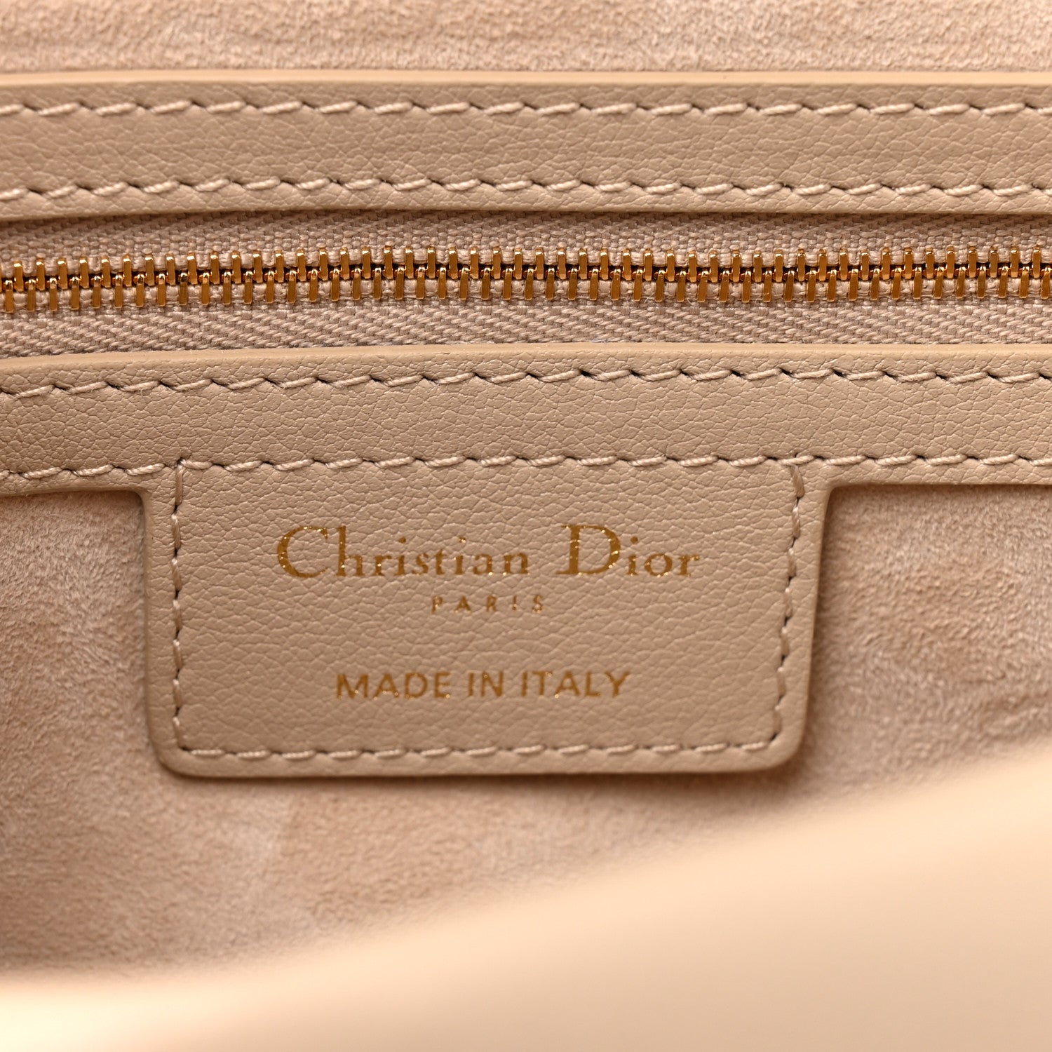 Christian Dior Lambskin Cannage Small Jolie Top Handle Bag Powder Beige Latte 7 of 11