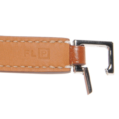 Hermes Chamonix Rivale Double Tour Bracelet Large Fauve 5 of 6