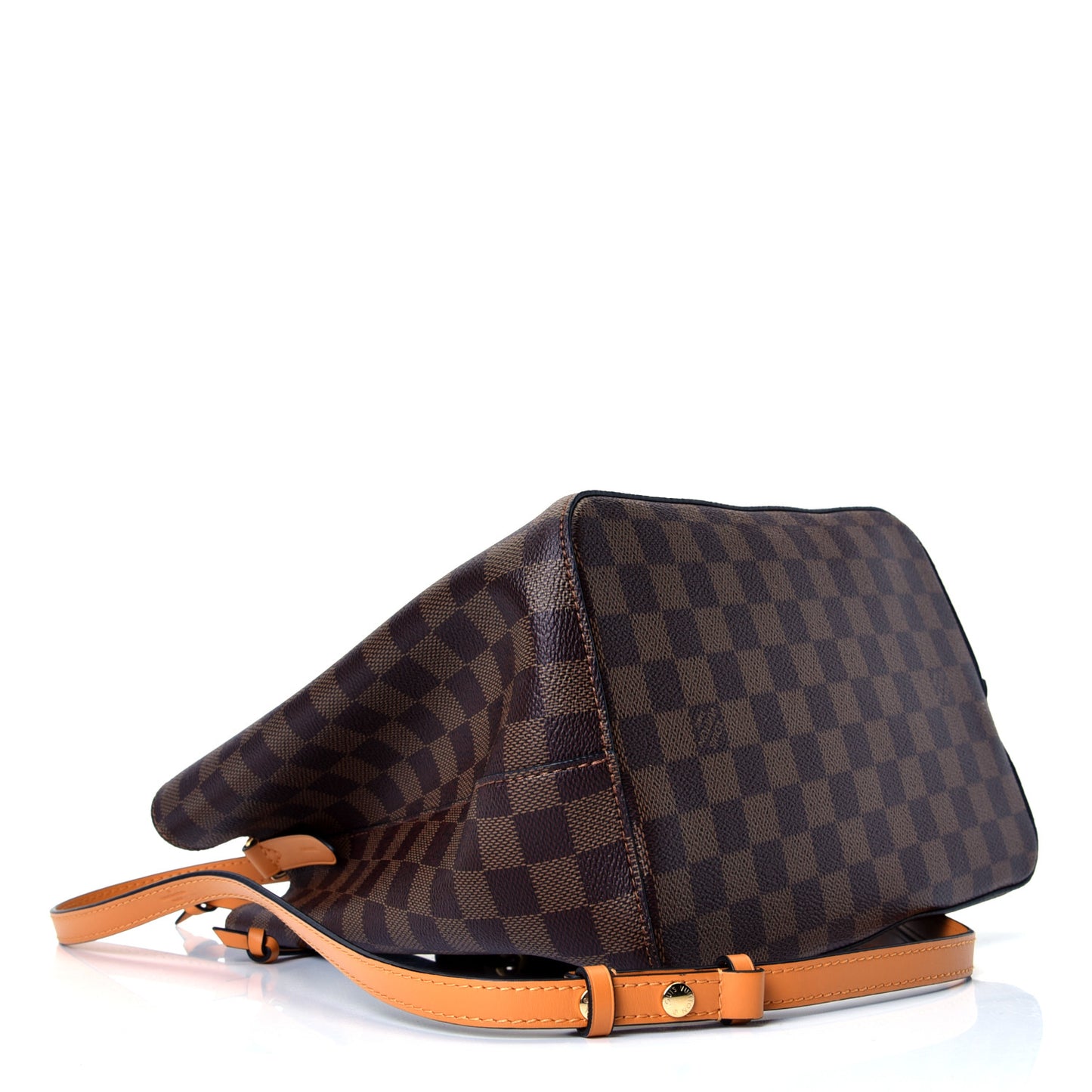 Damier Ebene Neonoe MM Safran