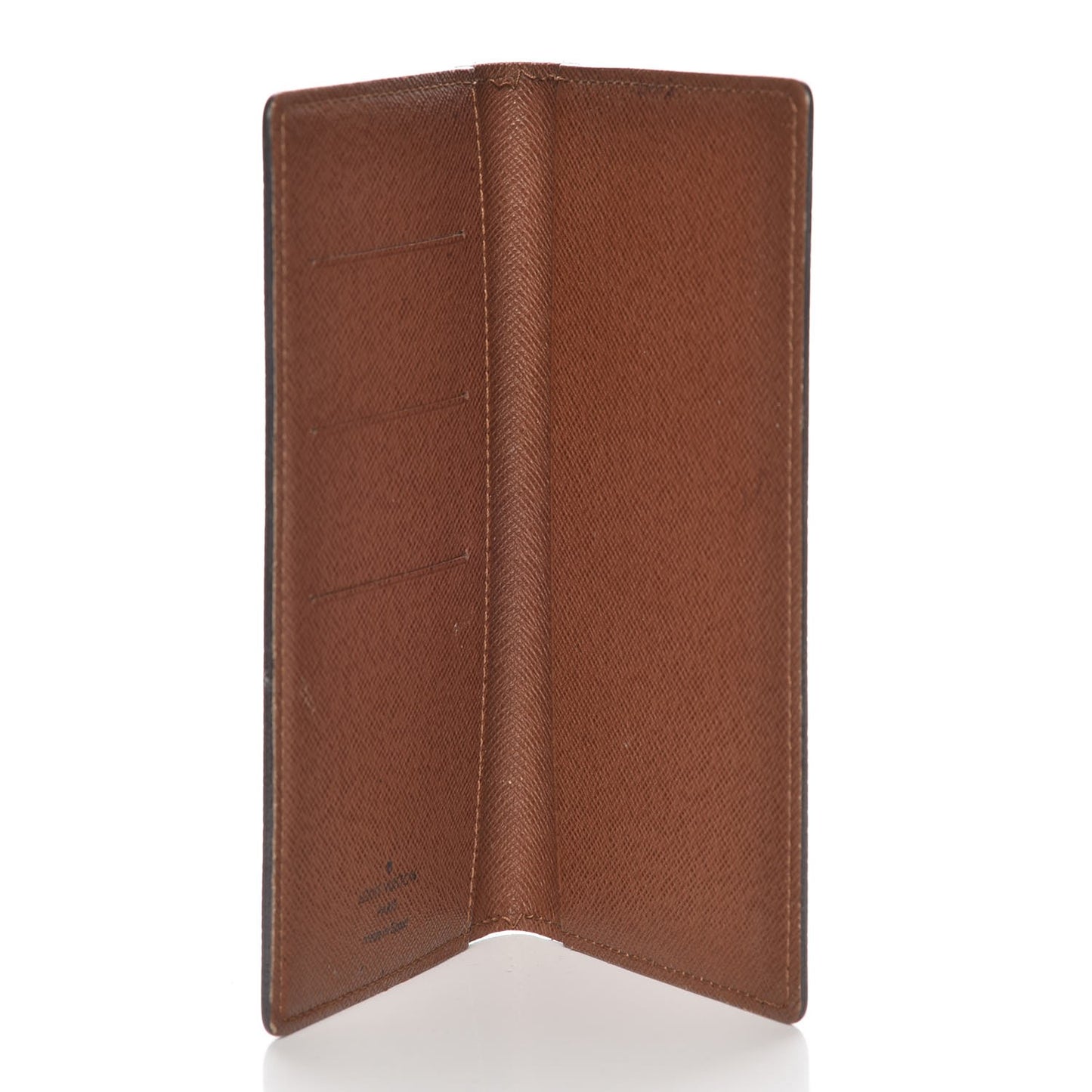 Monogram Checkbook Holder Wallet