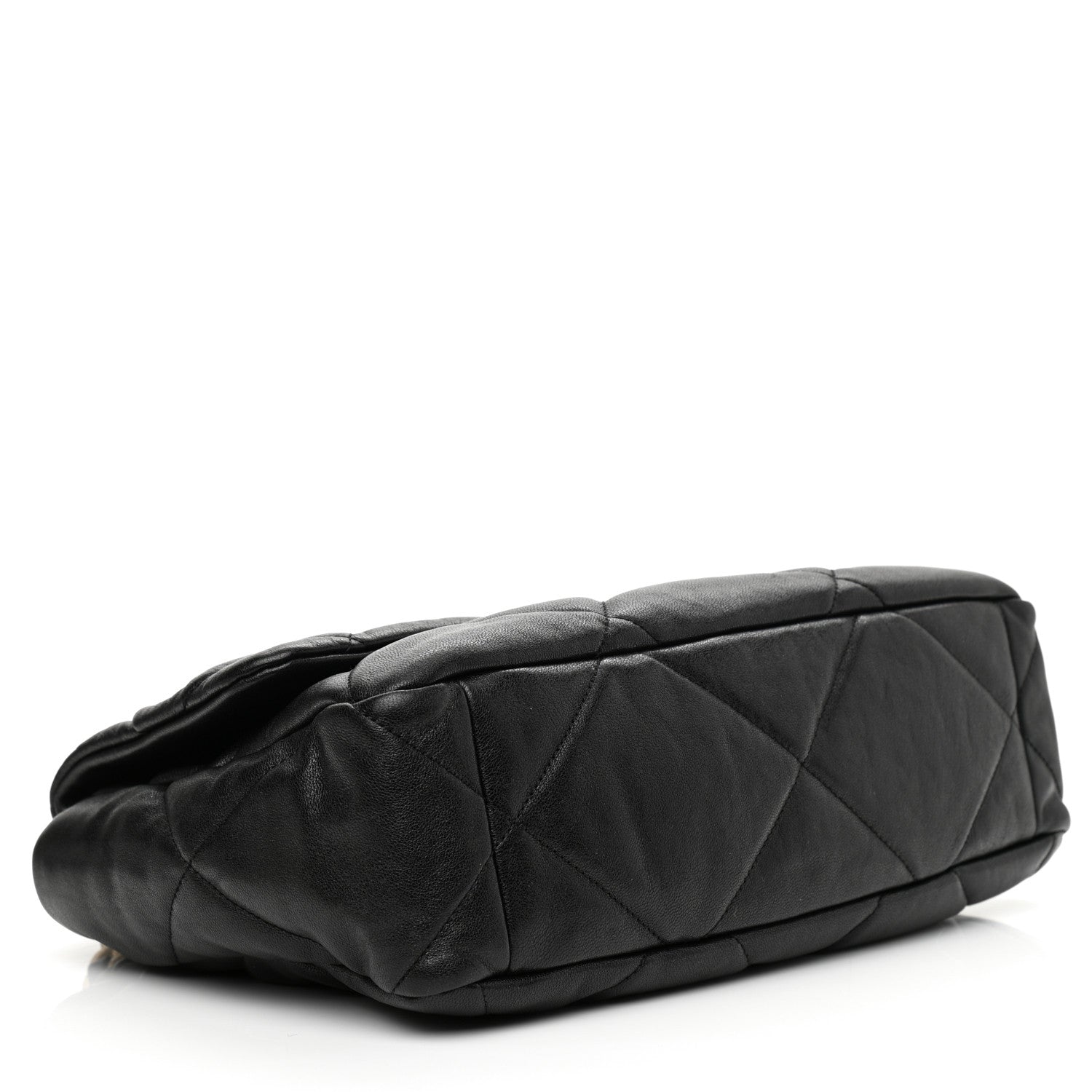 Chanel Lambskin Quilted Large Chanel 19 Flap Black 4 of 8