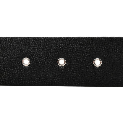 Chanel Caviar CC Logo Belt 80 32 Black 3 of 10