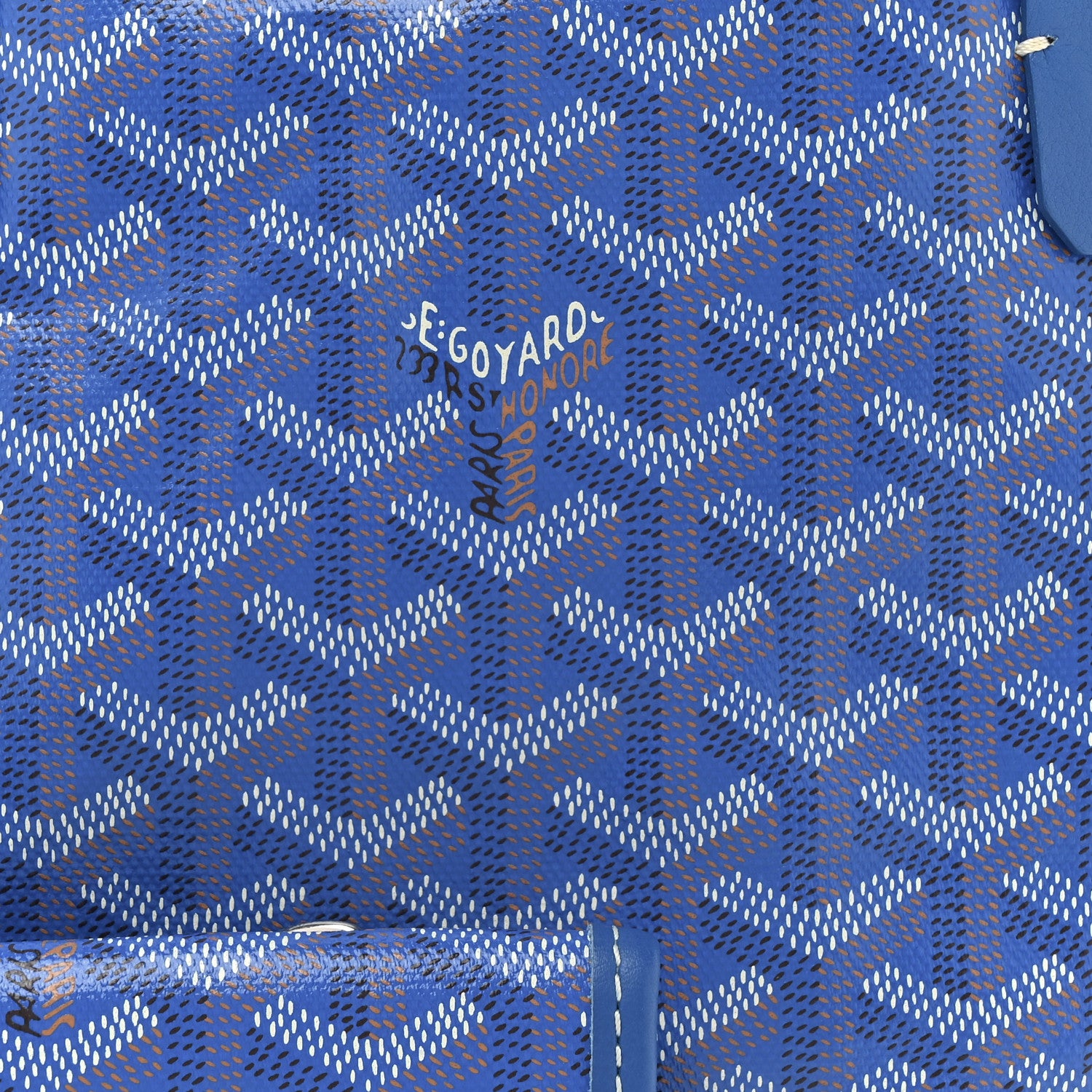 Goyard Goyardine Reversible Mini Anjou Sky Blue 13 of 23