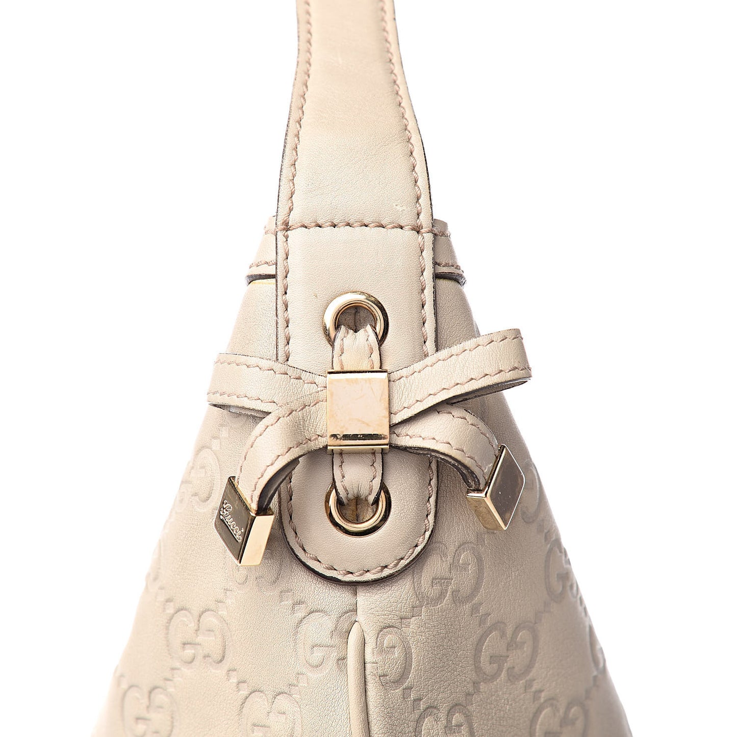 Guccissima Princy Hobo White