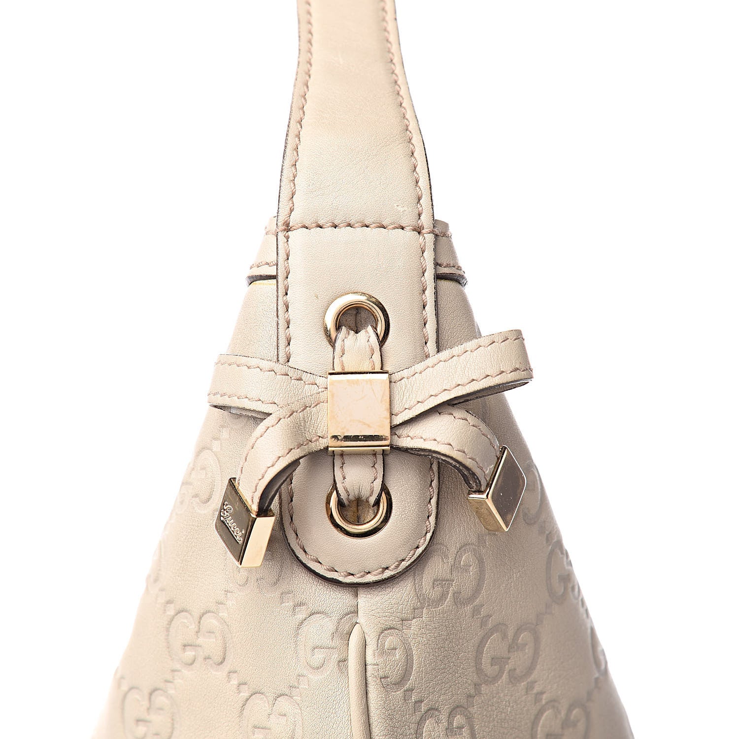 Gucci Guccissima Princy Hobo White 13 of 13