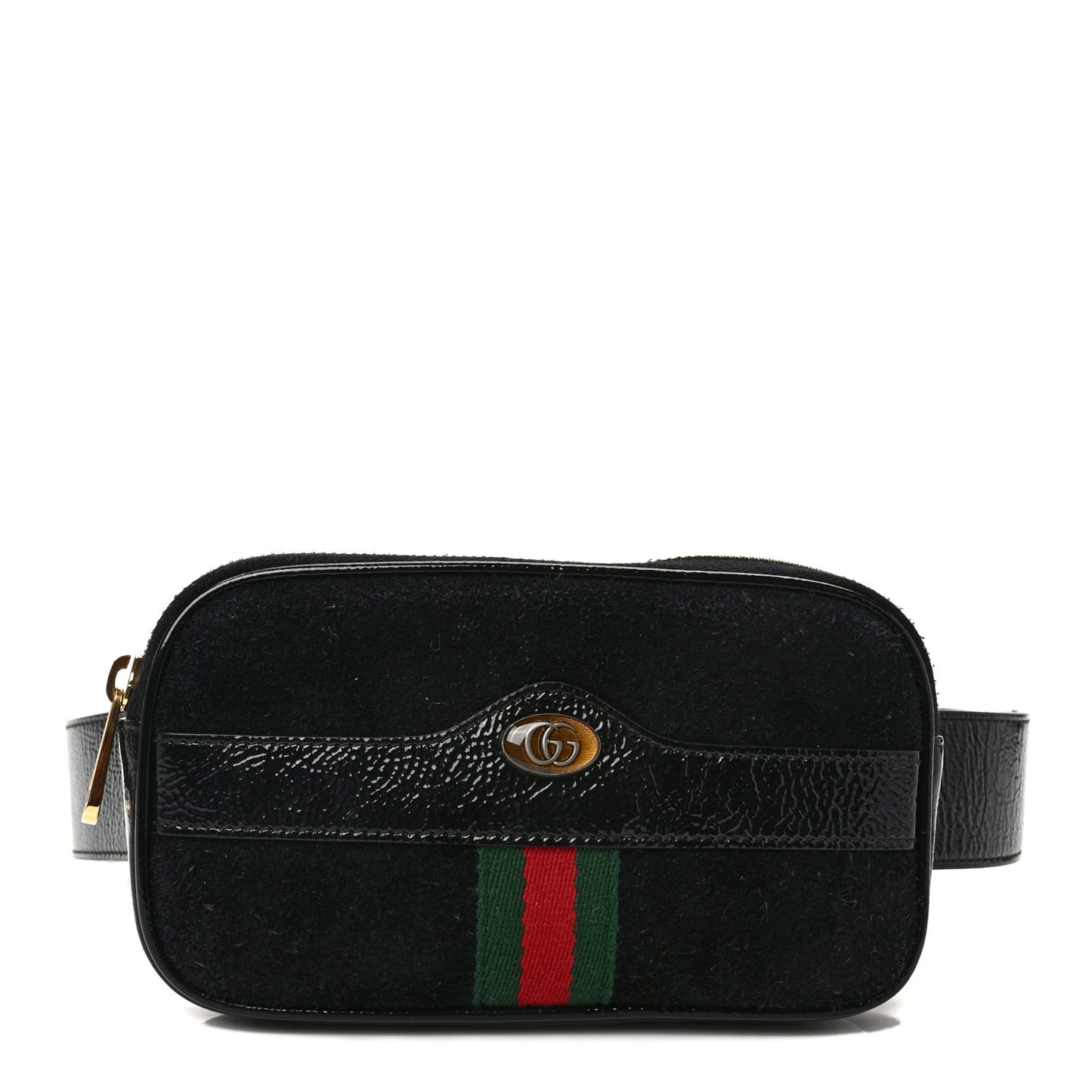 Suede Patent Ophidia Belted iPhone Case 75 30 Black