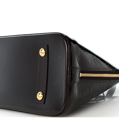 Louis Vuitton Vernis Alma PM Amarante 9 of 9