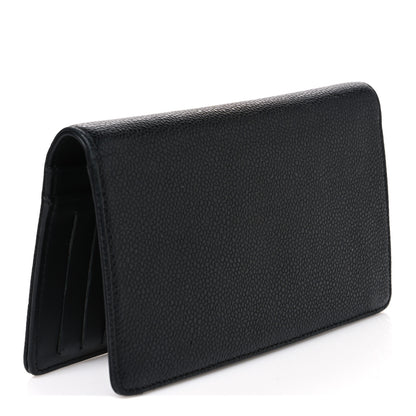 Chanel Caviar Timeless CC Yen Wallet Black 3 of 8