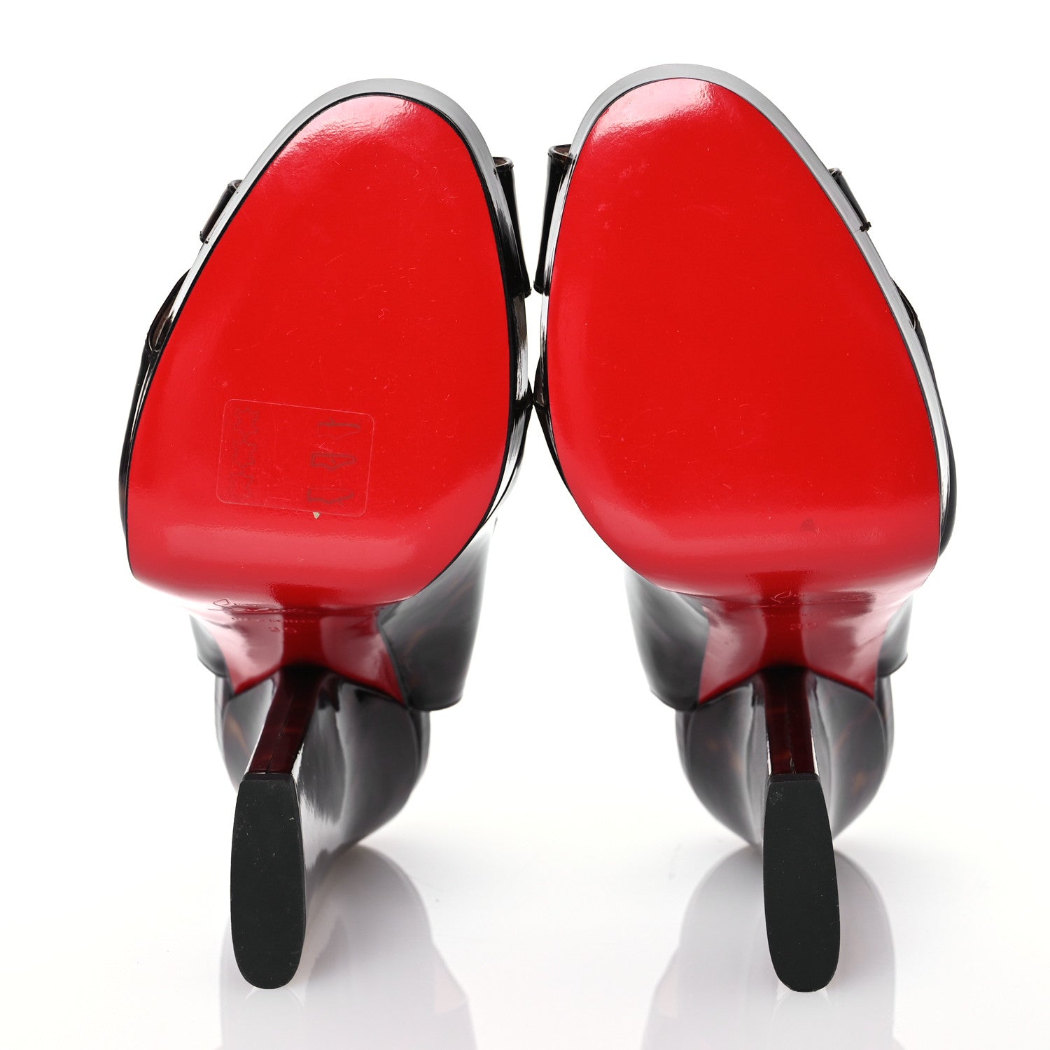 Christian Louboutin Patent Tortoiseshell New Marpoil 120 Slingback Pumps 39 Tartaruga 6 of 14