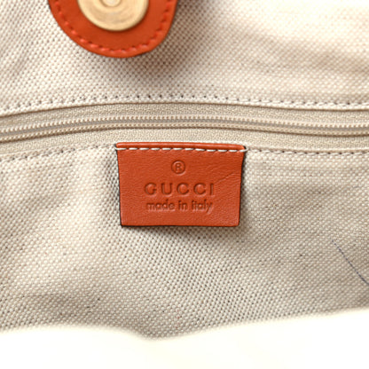 Gucci Guccissima Medium Sukey Tote Orange 8 of 11