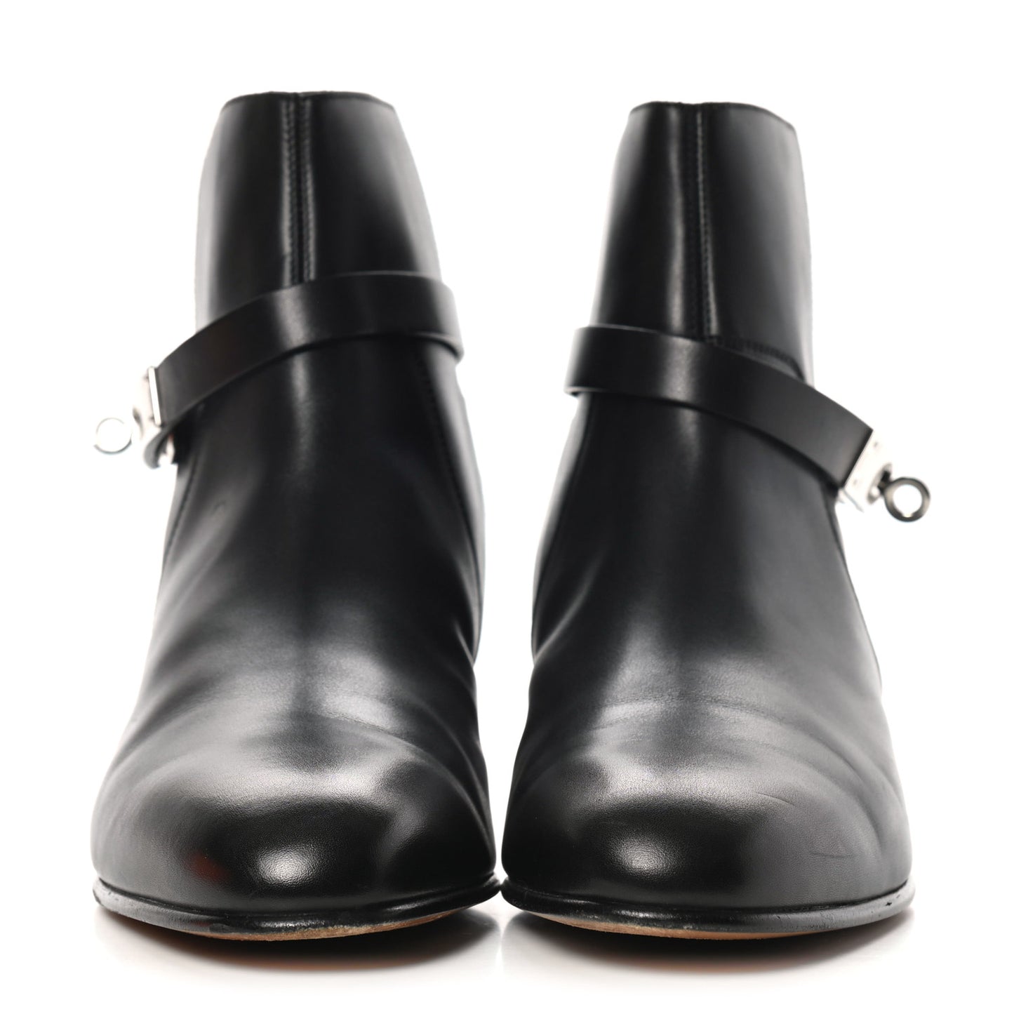 Calfskin Neo Low Boots 38 Black