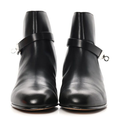 Hermes Calfskin Neo Low Boots 38 Black 2 of 12