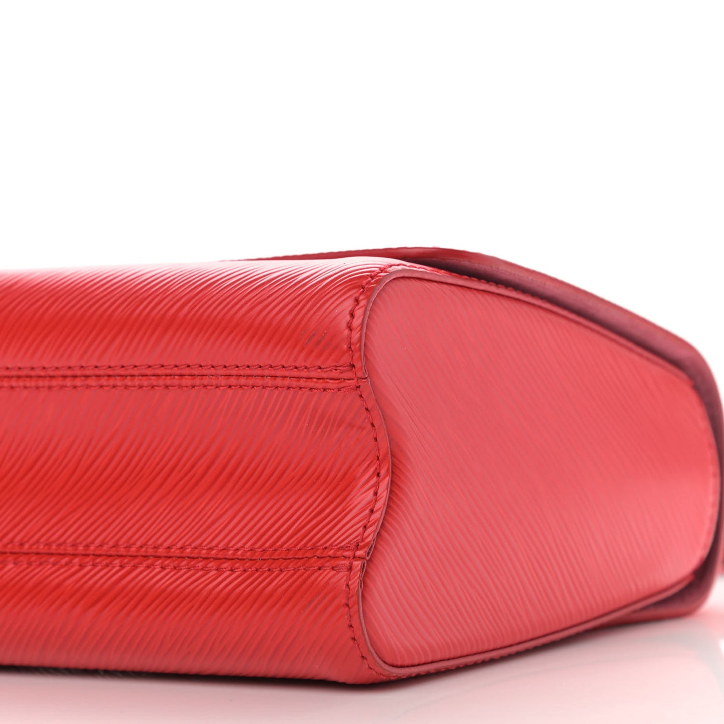 Epi Twist Shoulder Bag MM Coquelicot