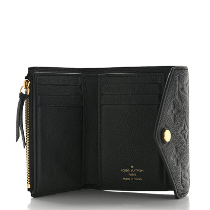 Louis Vuitton Empreinte Victorine Wallet Black 5 of 8