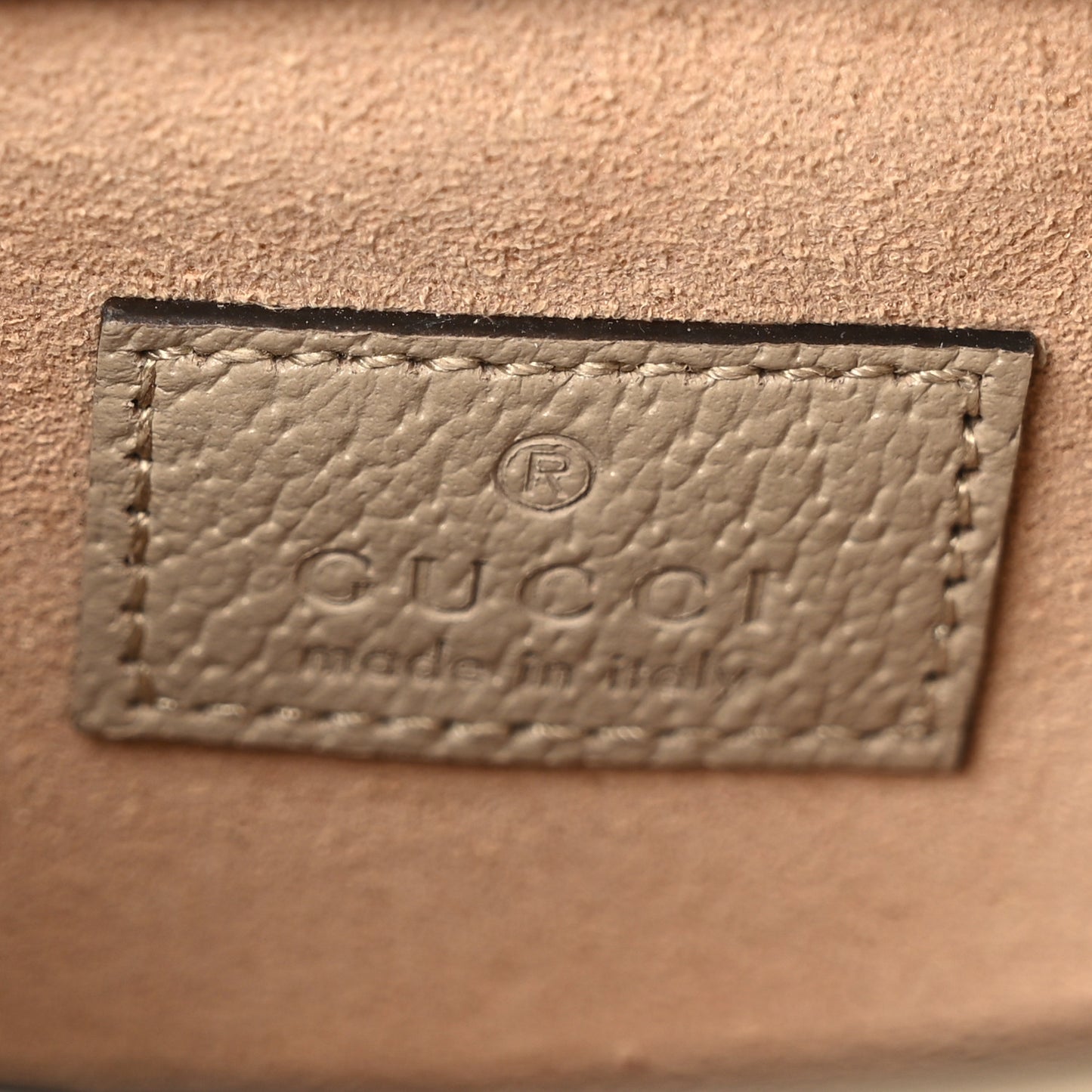 GG Supreme Monogram Textured Dollar Calfskin Super Mini Dionysus Shoulder Bag Beige Mystic White Oatmeal