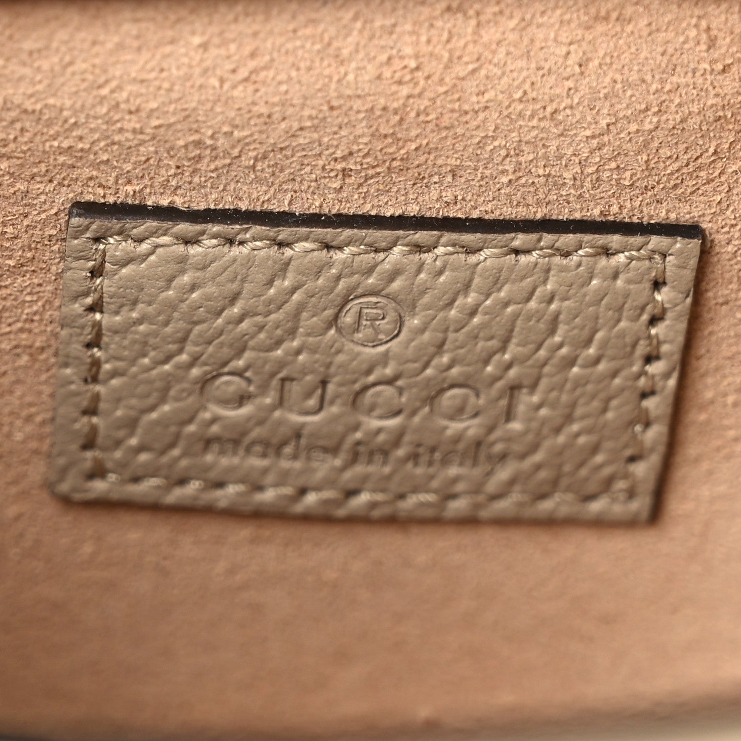 Gucci GG Supreme Monogram Textured Dollar Calfskin Super Mini Dionysus Shoulder Bag Beige Mystic White Oatmeal 6 of 9