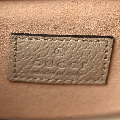 Gucci GG Supreme Monogram Textured Dollar Calfskin Super Mini Dionysus Shoulder Bag Beige Mystic White Oatmeal 6 of 9