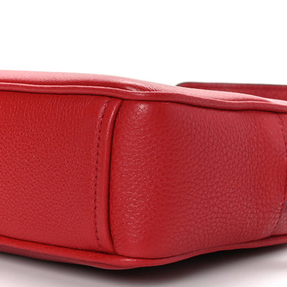 Prada Vitello Phenix Camera Bag Rosso 9 of 9