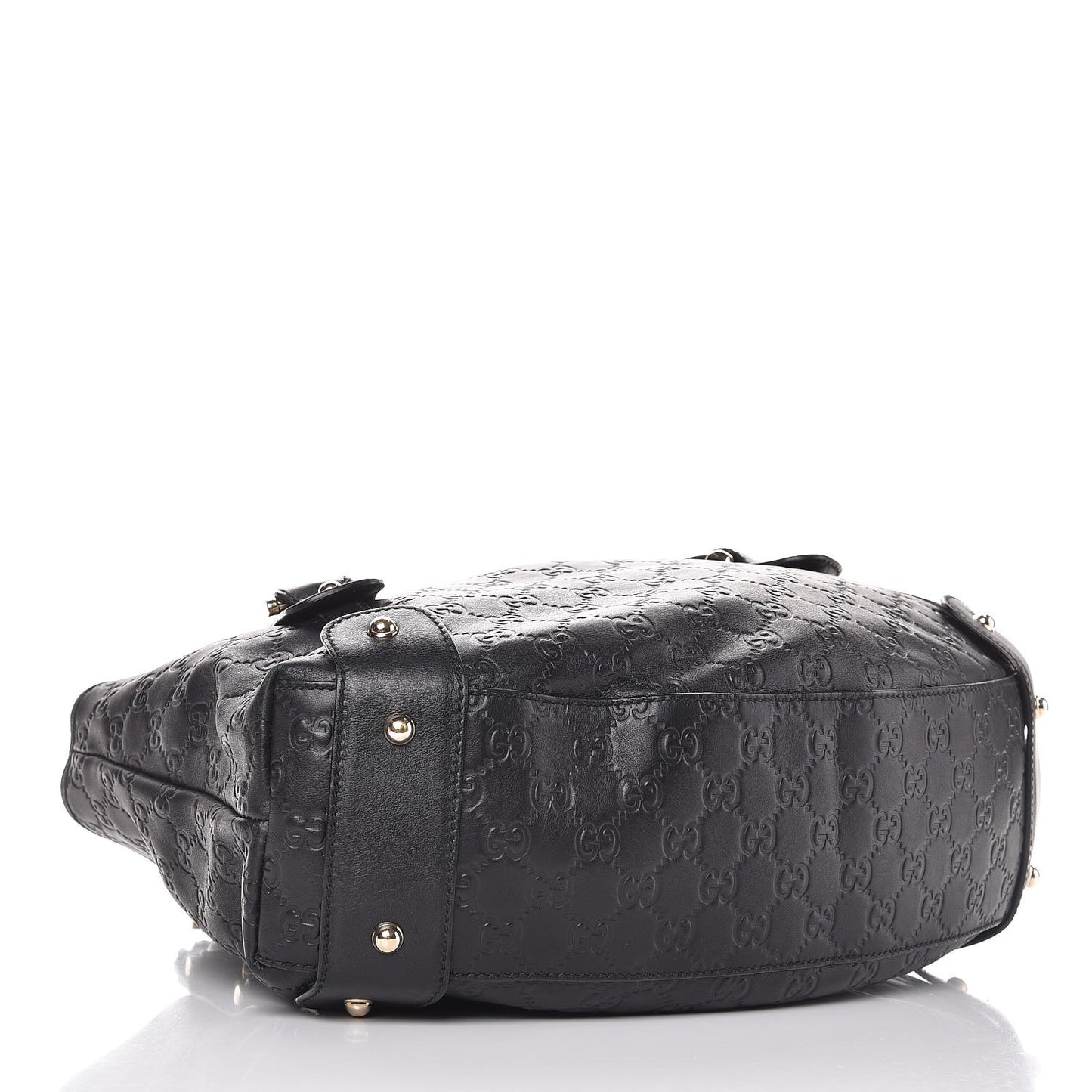 Guccissima Small Pelham Shoulder Bag Black